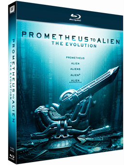 Prometheus to Alien - The Evolution Blu-ray