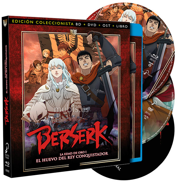 carátula Berserk. La Edad de Oro I: El Huevo del Rey Conquistador Blu-ray 1