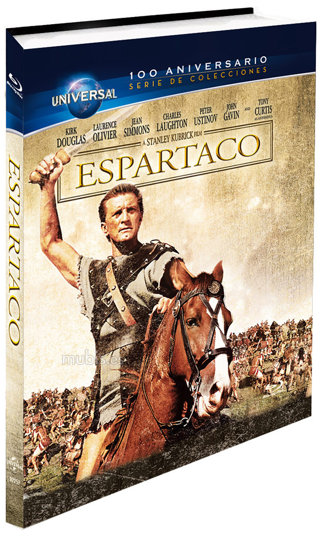 carátula Espartaco (Digibook) Blu-ray 1