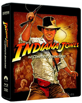 Indiana Jones - Las Aventuras Completas - Edición Metálica Blu-ray