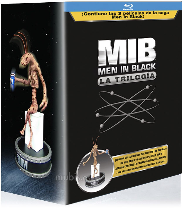 Trilogía Men in Black - Edición Gusano Blu-ray