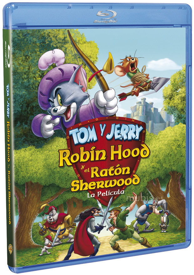 carátula Tom y Jerry: Robin Hood y el Ratón de Sherwood Blu-ray 1