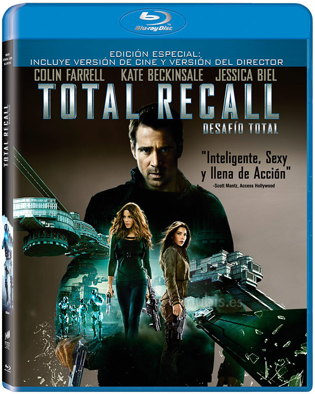 Total Recall (Desafío Total) Blu-ray