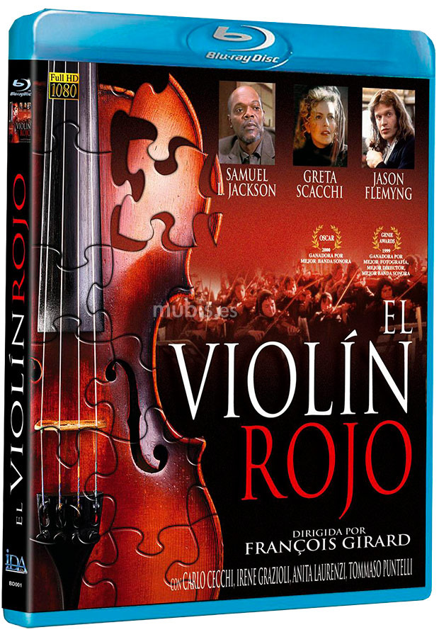 carátula El Violín Rojo Blu-ray 1