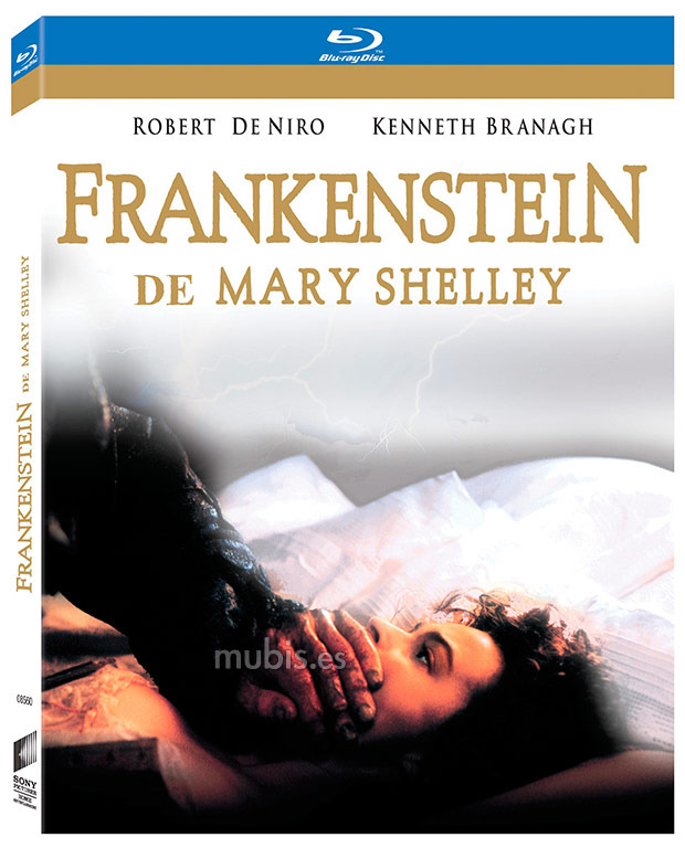 carátula Frankenstein de Mary Shelley Blu-ray 1