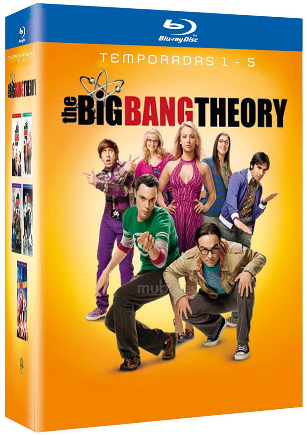 carátula The Big Bang Theory - Temporadas 1 a 5 Blu-ray 1