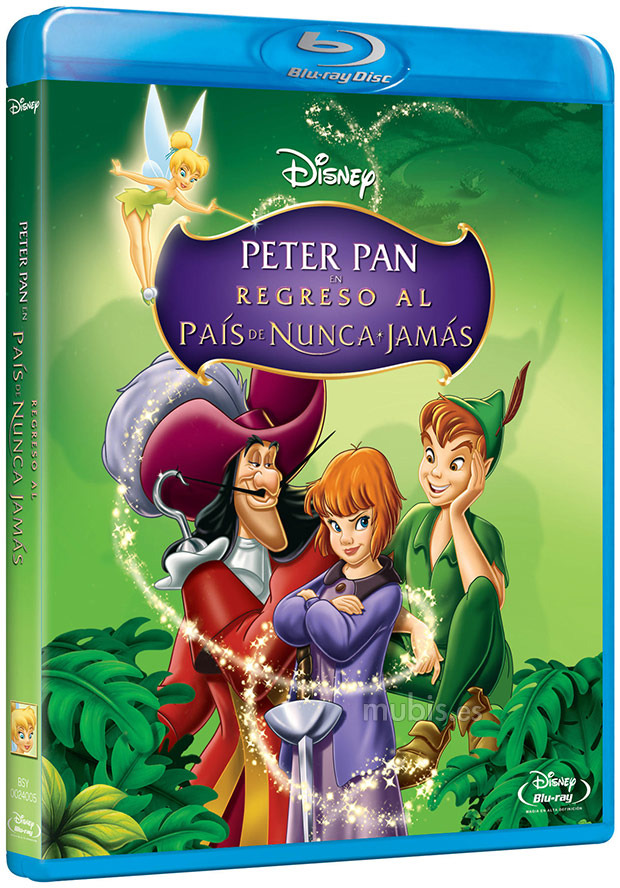 carátula Peter Pan en Regreso al País de Nunca Jamás Blu-ray 1