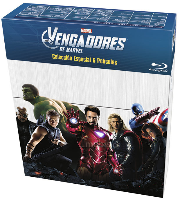 Pack Marvel: Los Vengadores Blu-ray