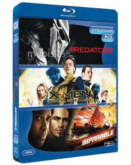 Pack Predators + X-Men Primera Generación + Imparable Blu-ray