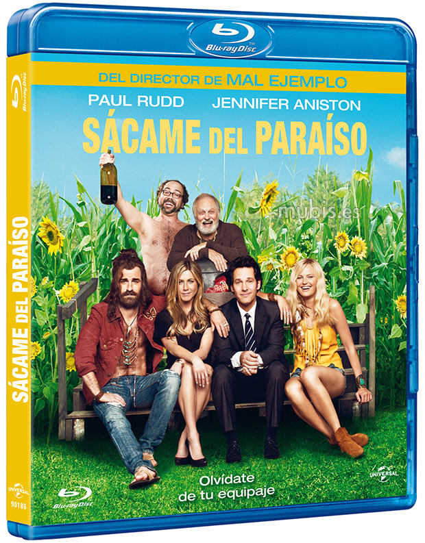 carátula Sácame del Paraíso Blu-ray 1