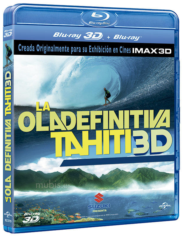 La Ola Definitiva Tahiti 3D Blu-ray 3D