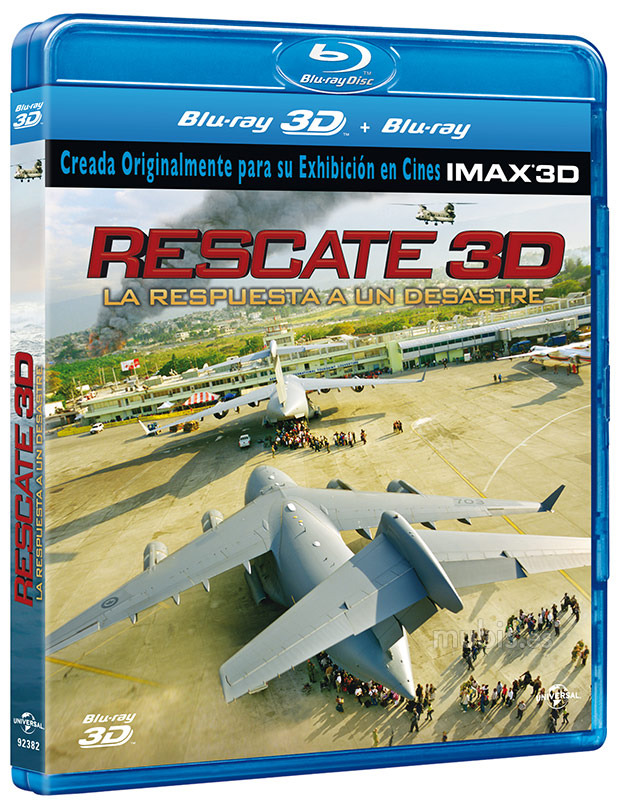 Rescate 3D: La Respuesta a un Desastre Blu-ray 3D