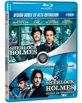 Pack Sherlock Holmes + Sherlock Holmes: Juego de Sombras Blu-ray