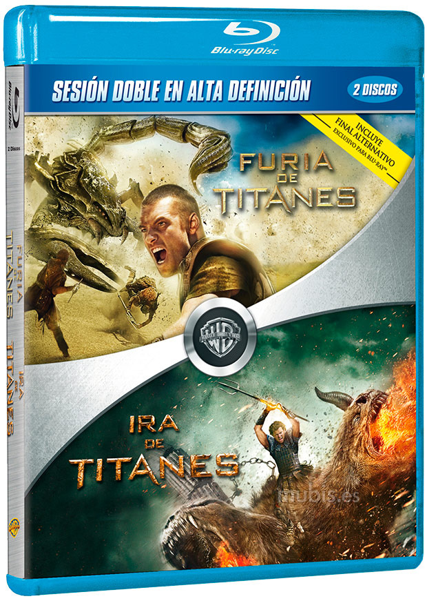 Pack Furia de Titanes + Ira de Titanes Blu-ray