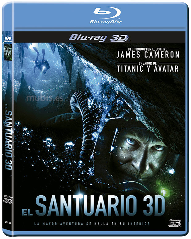 carátula El Santuario Blu-ray 3D 1