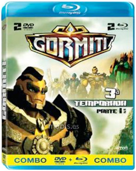 Los Gormiti - Tercera Temporada Parte I (Combo) Blu-ray 3D