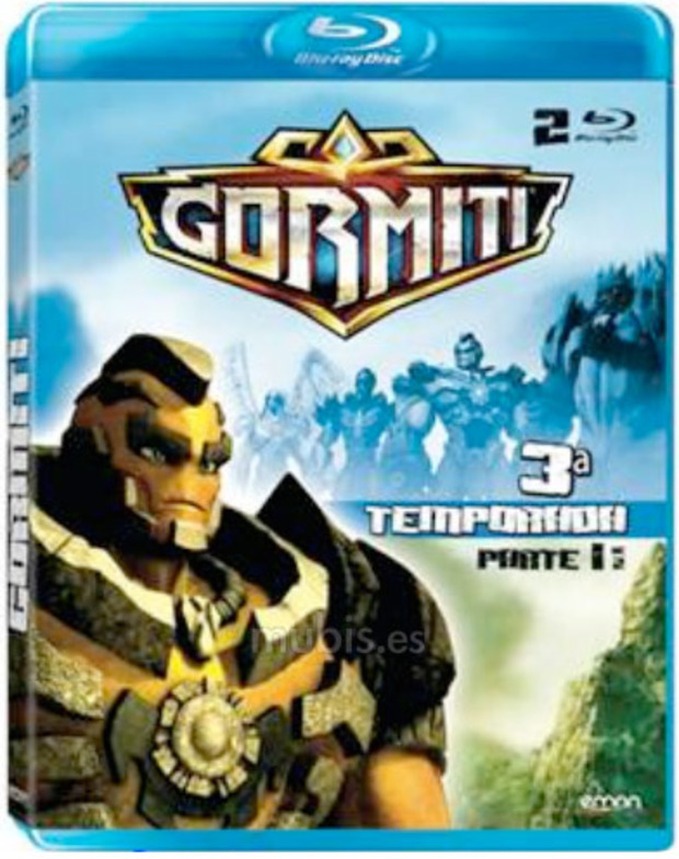 carátula Los Gormiti - Tercera Temporada Parte I Blu-ray 3D 1
