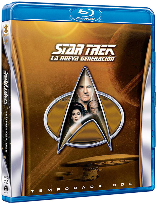 carátula Star Trek: La Nueva Generación - Segunda Temporada Blu-ray 1