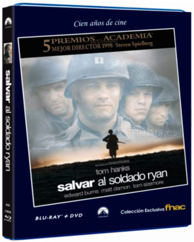 carátula Salvar al Soldado Ryan (Combo Blu-ray + DVD) Blu-ray 1