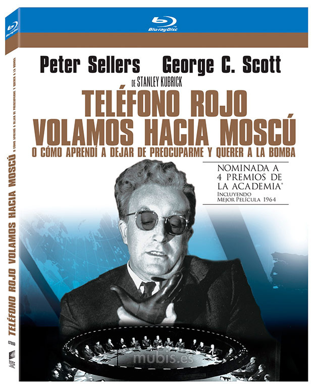 carátula Teléfono Rojo ¡Volamos Hacia Moscú! Blu-ray 1