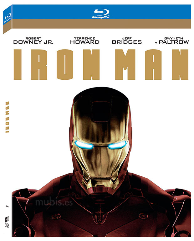 carátula Iron Man Blu-ray 1
