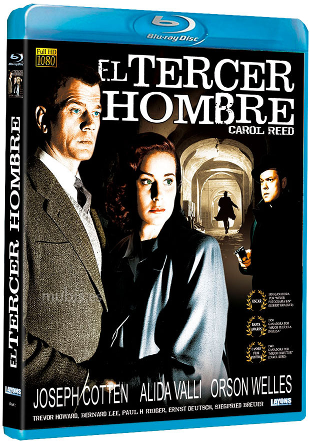 carátula El Tercer Hombre Blu-ray 1