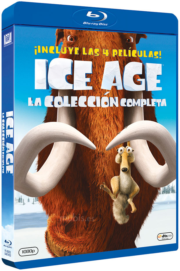 carátula Ice Age - La Colección Completa Blu-ray 1