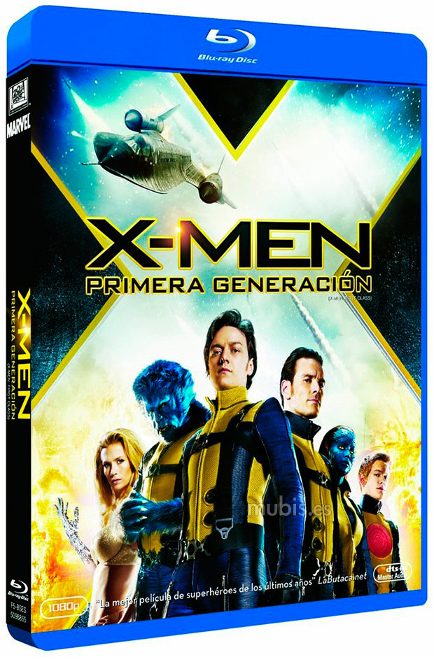 carátula X-Men: Primera Generación - Edición Sencilla Blu-ray 1