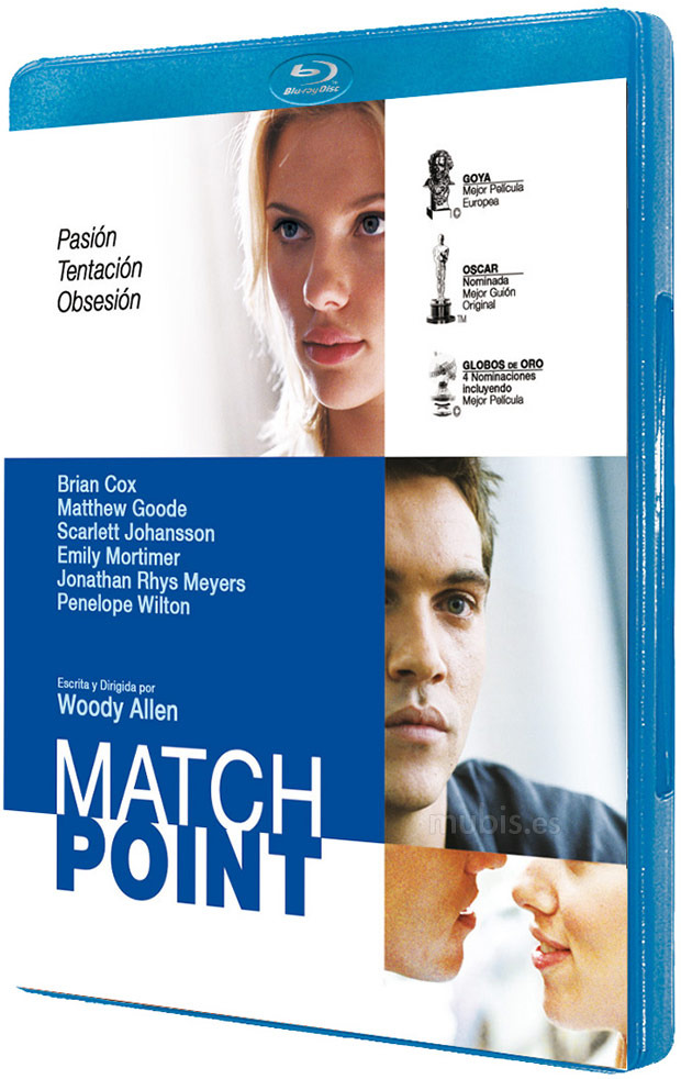 carátula Match Point Blu-ray 1