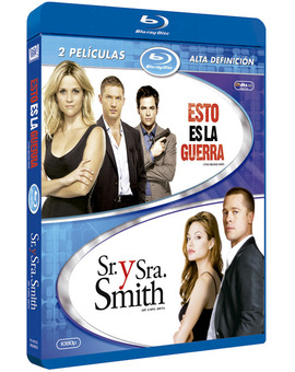 Pack Esto es la Guerra + Sr y Sra Smith Blu-ray