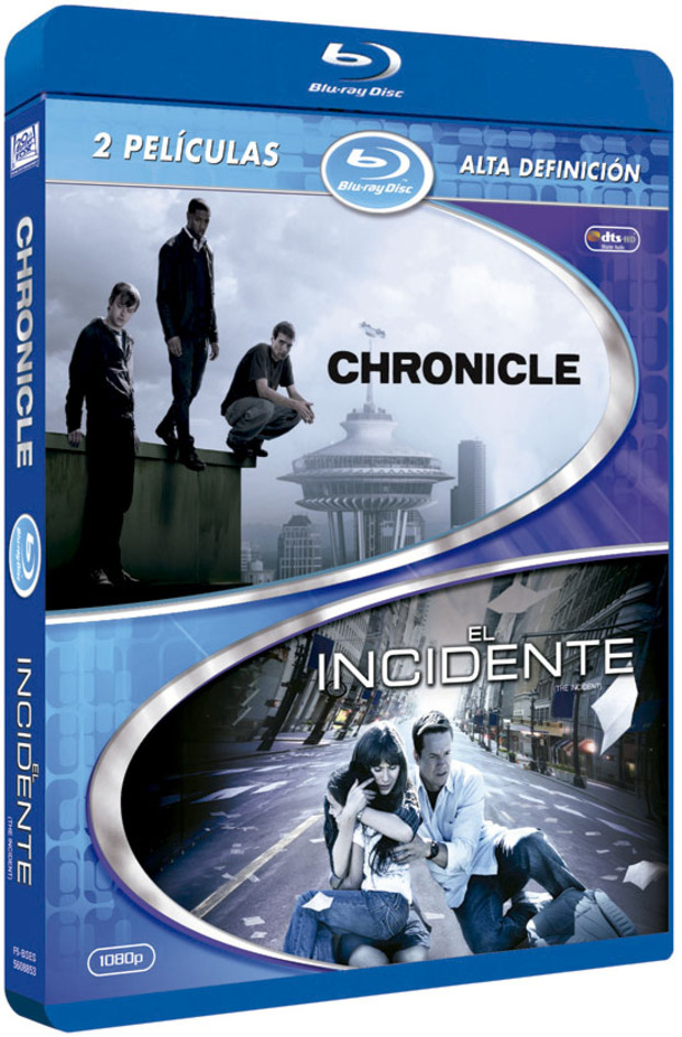 carátula Pack Chronicle + El Incidente Blu-ray 1