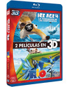 Pack Ice Age 4 + Rio Blu-ray 3D