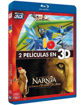 Pack Río + Las Crónicas de Narnia: La Travesía del Viajero del Alba  Blu-ray 3D