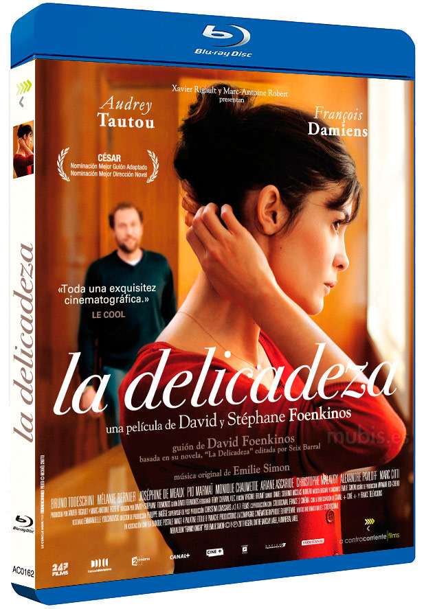 carátula La Delicadeza Blu-ray 1