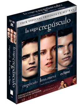 Trilogía Crepúsculo + Póster Blu-ray