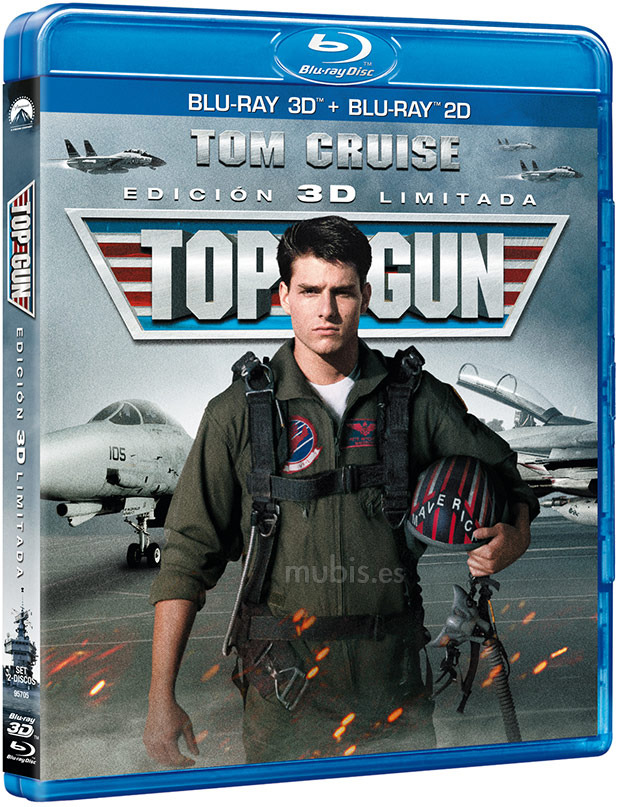 carátula Top Gun Blu-ray 3D 1