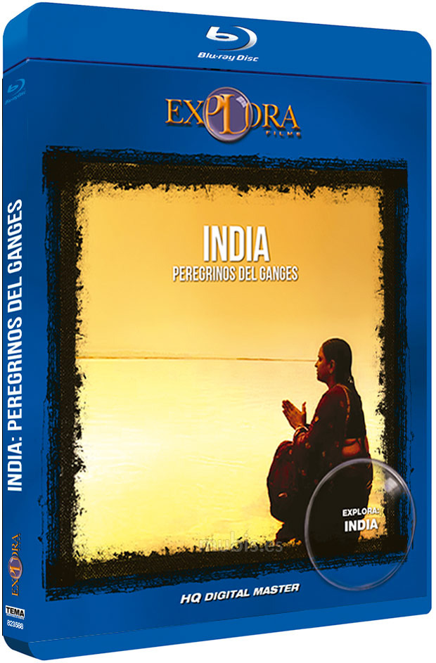 carátula India, Peregrinos del Ganges Blu-ray 1