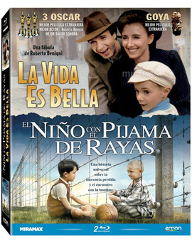 Pack La Vida es Bella + El Niño con el Pijama de Rayas Blu-ray