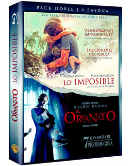 Pack Lo Imposible + El Orfanato Blu-ray