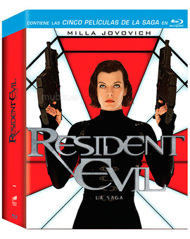 Resident Evil Boxset (5 Películas) Blu-ray