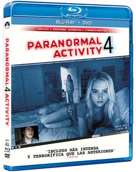 Paranormal Activity 4 Blu-ray