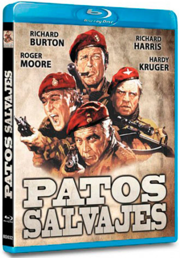 carátula Patos Salvajes Blu-ray 1