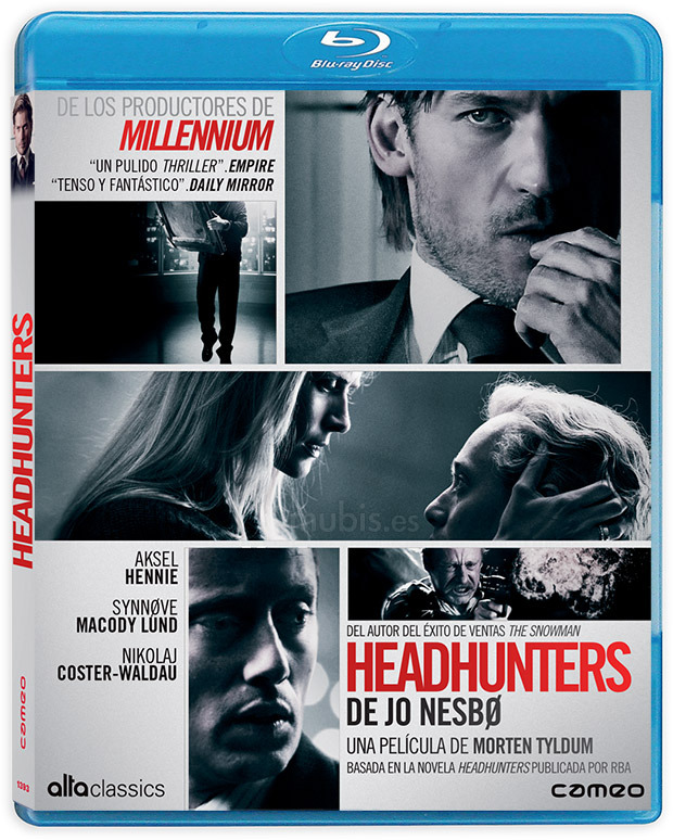 carátula Headhunters Blu-ray 2