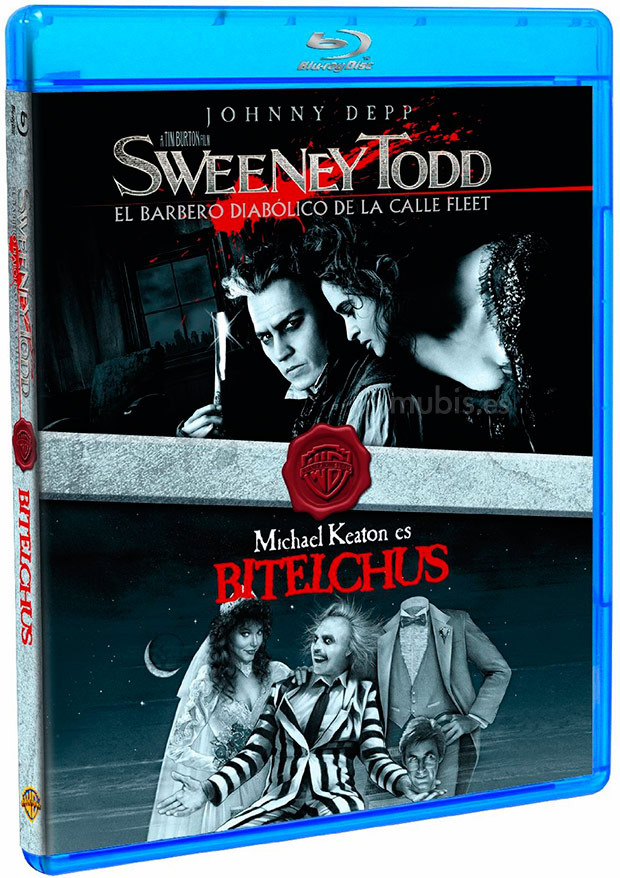 carátula Pack Sweeney Todd + Bitelchus Blu-ray 1