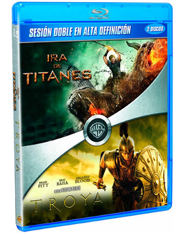 Pack Ira de Titanes + Troya Blu-ray