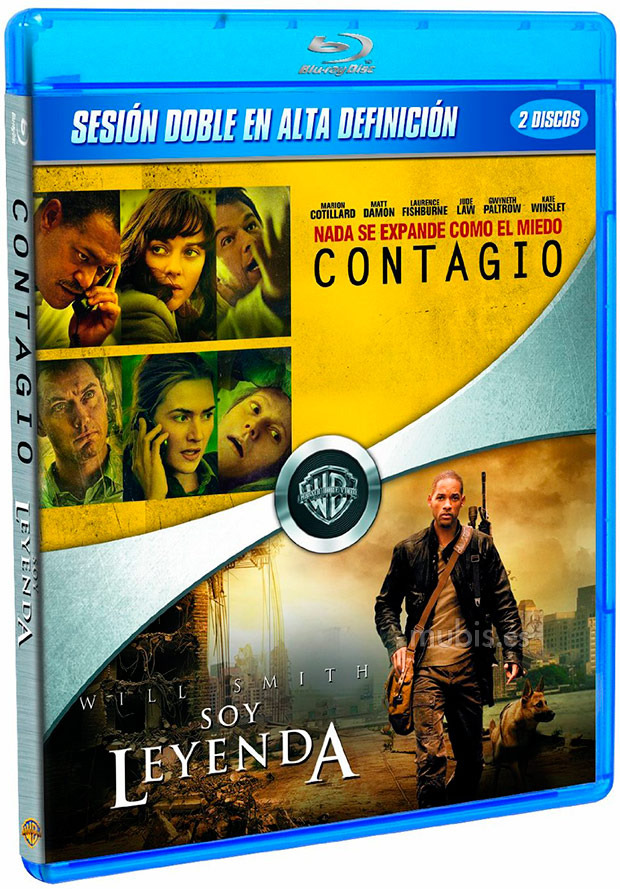 Pack Contagio + Soy Leyenda Blu-ray