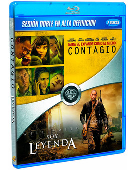 Pack Contagio + Soy Leyenda Blu-ray