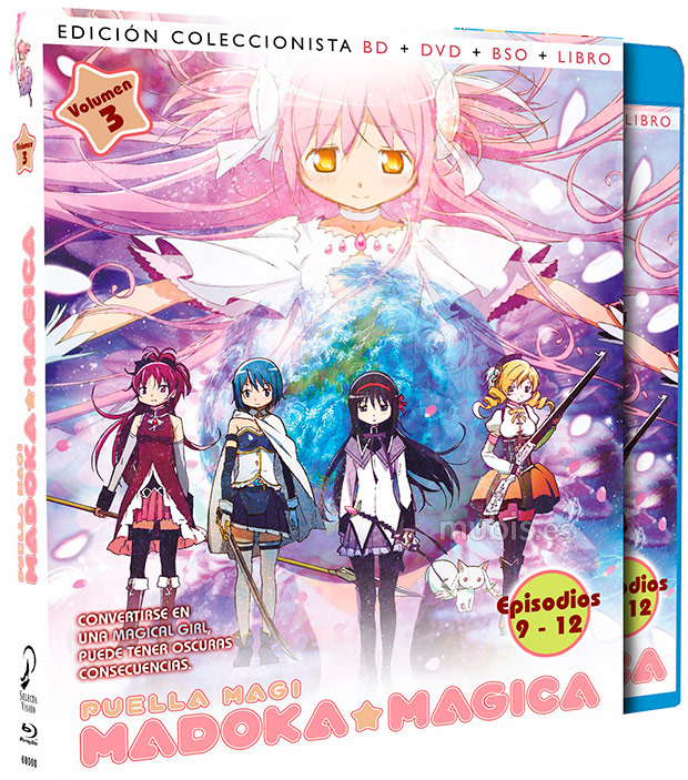 Puella Magi Madoka Magica Volumen 3 (Edición Coleccionista) Bluray