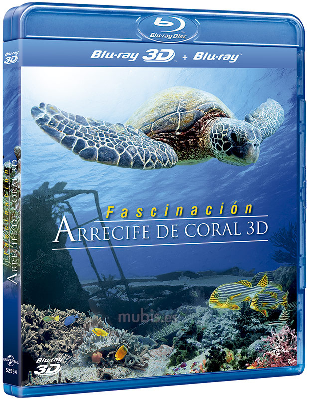 carátula Arrecife de Coral 3D Blu-ray+Blu-ray 3D 1