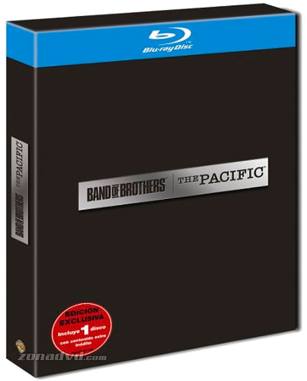 carátula Pack Hermanos de Sangre + The Pacific - Exclusiva Fnac Blu-ray 1